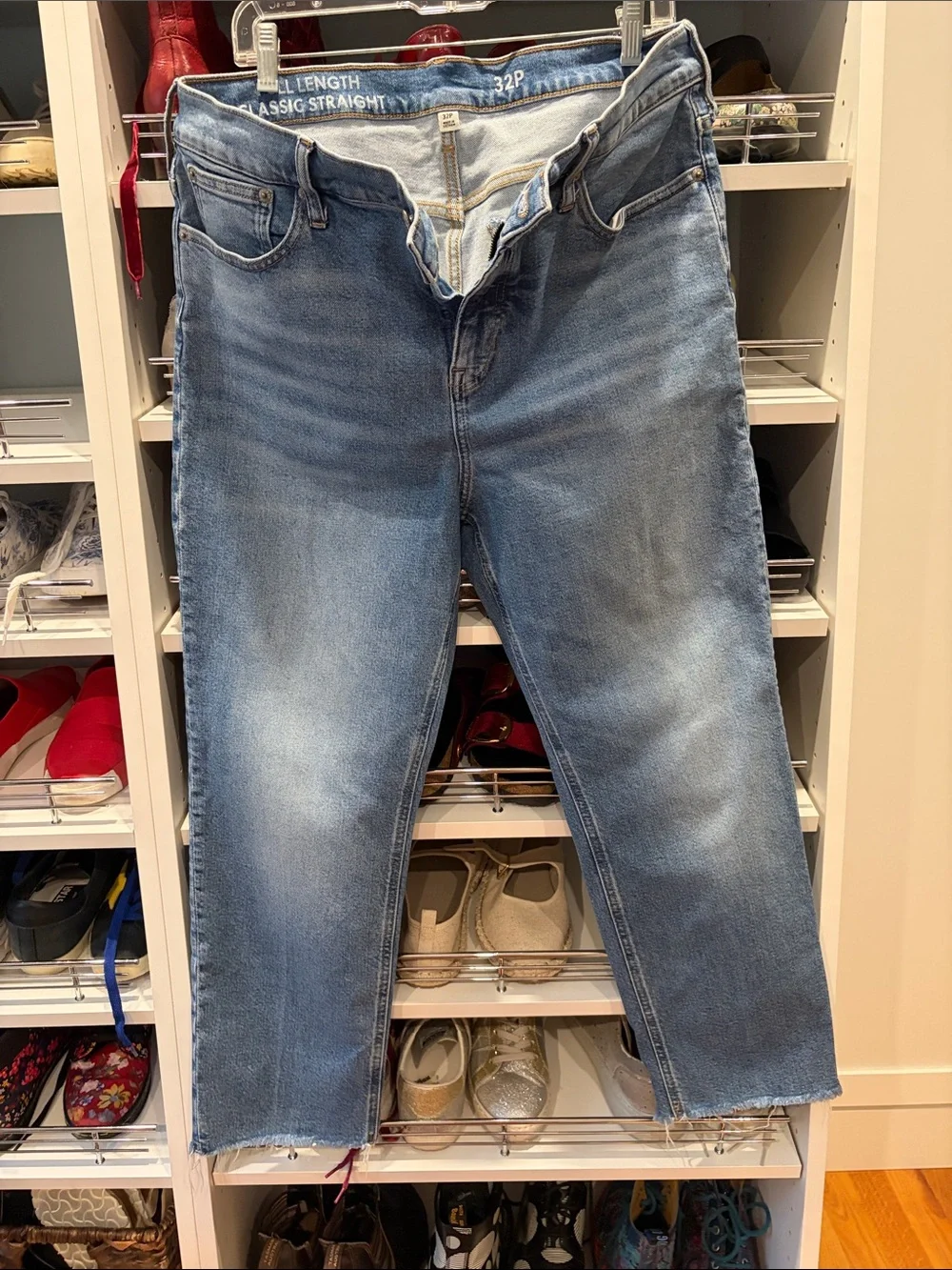 J. Crew Light Blue Straight-Leg Jeans
